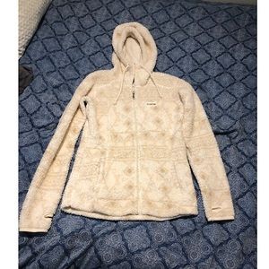 Fuzzy billabong zip up